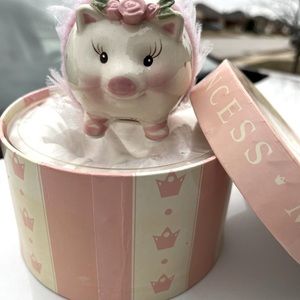 Mud Pie brand - pig ballerina - piggy bank